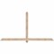 Ekena Millwork Eugene Smooth Timber Gable Bracket, Douglas Fir, 84"W x 45"H x 3 1/2"D x 3 1/2"F, 13/12 Pitch GBW084X45X0404EUG00SDF - alternate 1